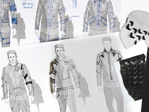 Suit Ideas through Drawings