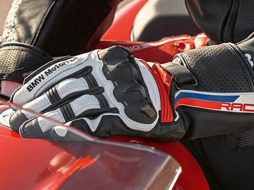 A Man Wearing Bike Gloves